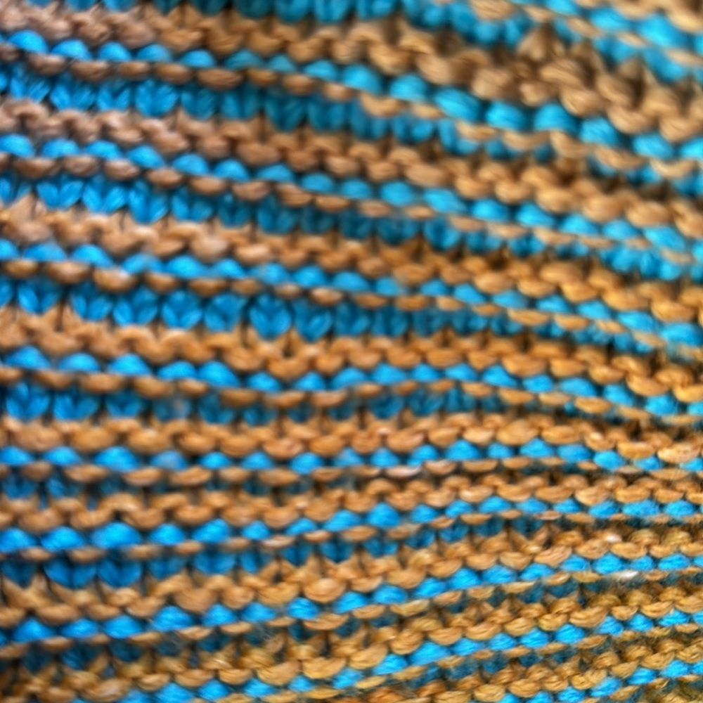 Luxury Stroller Baby Blanket HAND KNIT in Israeli Mako Cotton NEW & READY2GIFT - Picture 5 of 5